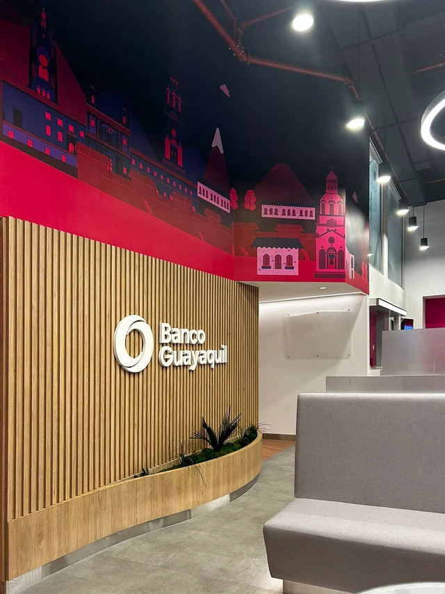 Banco Guayaquil · Paseo San Francisco: vista del espacio 3