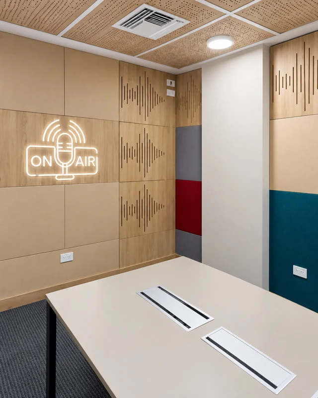 Estudio de TV y Radio COCOA: estudio de radio