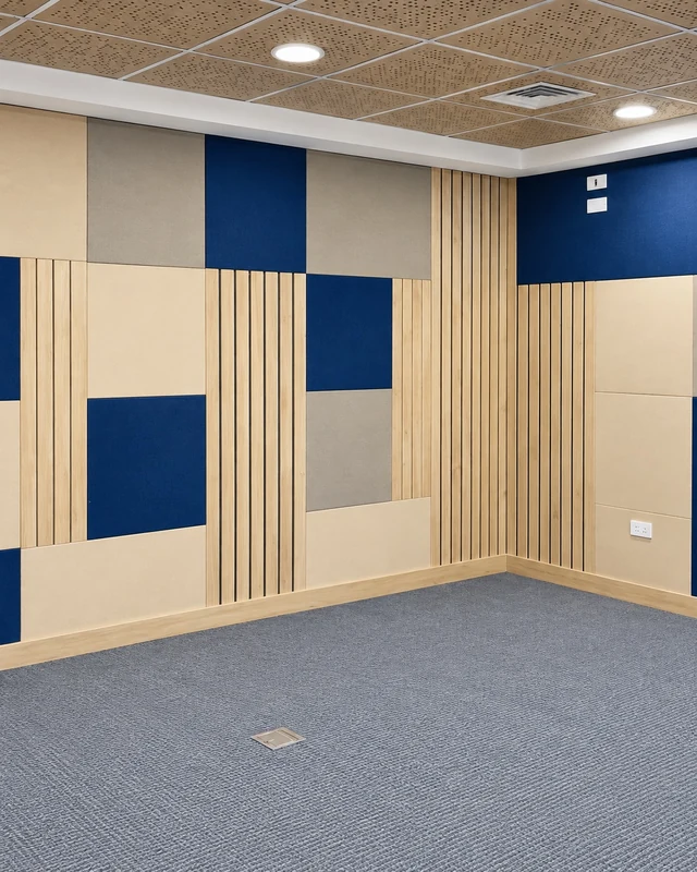 Estudio de TV y Radio COCOA: sala azul